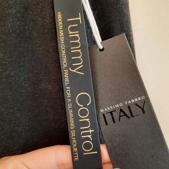 NWT Massimo Fabbro Dark Grey Leggings - Picture 7 of 16